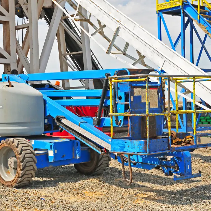 Manlift Rental in Madinah | Secure High-Altitude Maintenance