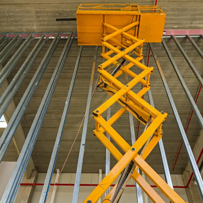 Durable Scissor Lift Rental in Madinah | Elevated Work Stability