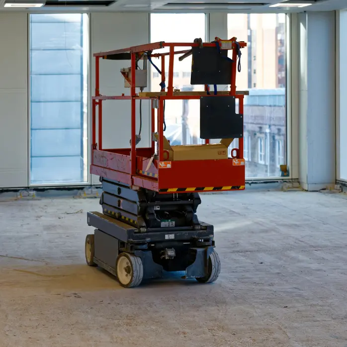 25 Meter Scissor Lift Rental in Madinah | Maximum Reach Aerial Access