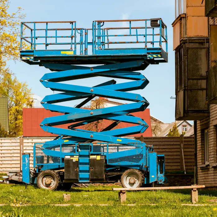 Electric & Diesel Scissor Lift Rental in Riyadh | Modern Models