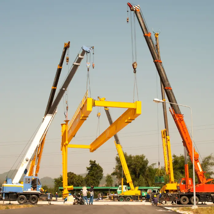 Mobile & Stationary Crane Rental in Dammam | Major Hoisting Operations