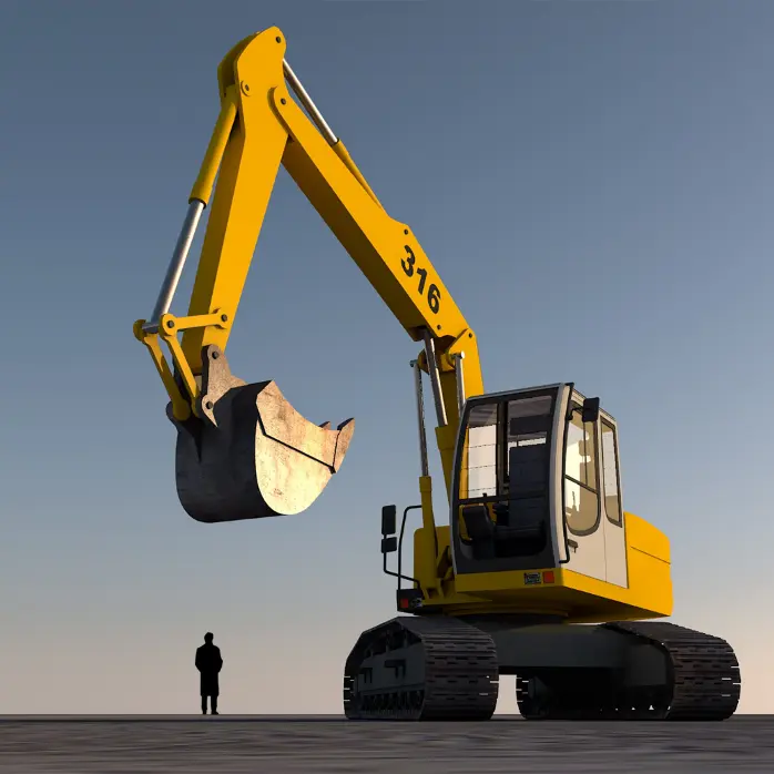 Aramco Certified Excavator Rental in Dammam | With TÜV Driver